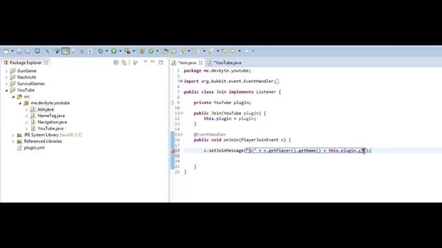 Java Bukkit #3 - Config Programmieren (Sonstiges) смотреть онлайн
