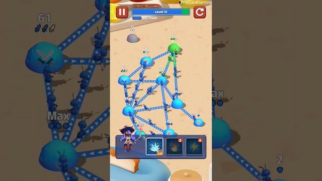 Ant Fight: Conquer the Tower - Gameplay Walkthrough Tutorial Levels 1-10 (iOS, Android) #shorts