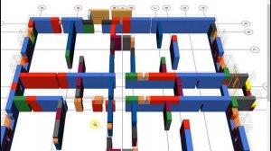 План раскладки ФБС блоков