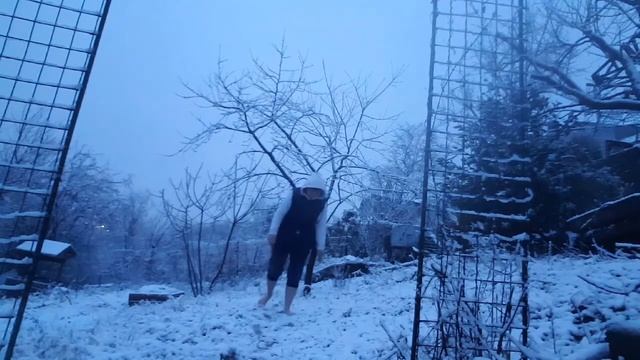По снегу босиком#на юг пришла зима))) смотреть онлайн