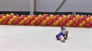 Сабирова Алина, 5 лет. Выступление на соревнованиях. Озеры. 08.12.2018