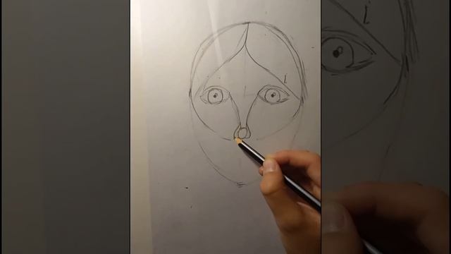 Как рисовать портрет! Для начинающих! смотреть онлайн