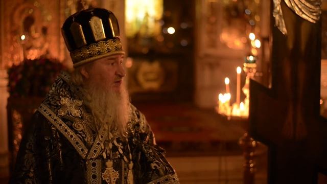 Слово митрополита Феофана после чина пассии в Неделю третью Великого поста смотреть онлайн