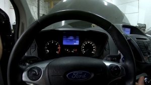 ford transit custom не работает приборная панель, магнитола