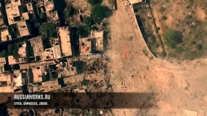 Снаряд летящий прямо в камеру. Штурм боевиков в Сирии