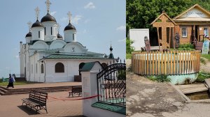 Летний Муром | источник Ильи Муромца и Спасо-Преображенский монастырь