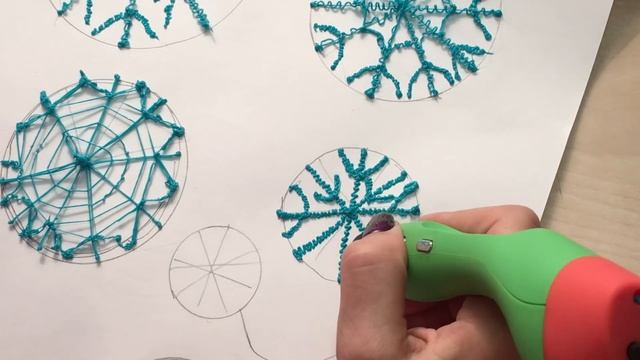 3D РУЧКА РИСУЮ ЁЛКУ ЗА 5 МИНУТ 3d pen Christmas tree смотреть онлайн
