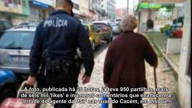 Esta foto de um agente da PSP está a tornar-se viral смотреть онлайн