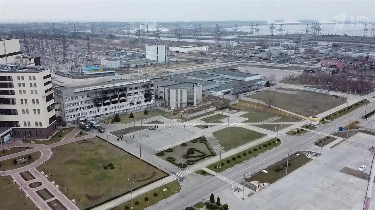 Девять артиллерийских ударов нанесли украинские ра... Энергодару - территории вблизи Запорожской АЭС