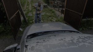 Тест пены Axton для бесконтактной мойки автомобиля.