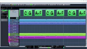 C major guitar backing track (C major/A minor) With Chords and Scales!