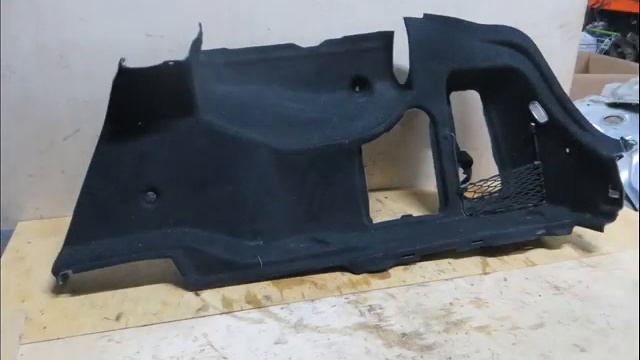 Обшивка багажника Мерседес w212 смотреть онлайн