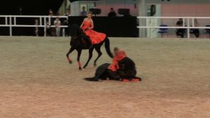 Андалузские лошади и всадницы красавицы #ИППОсфера 2018 Spanish Andalusian horses show #Hipposphere
