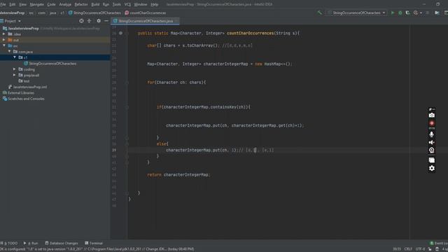 Print occurrence of each character from a given string - JAVA - ENGLISH смотреть онлайн