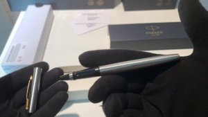 Ручка-роллер Parker (Паркер) Jotter Core T61 Stainless Steel GT M