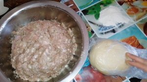 Готовим любимые манты//рецепт теста для мантов
