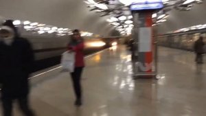 Станция метро "Тропарёво" // 22 марта 2018 года