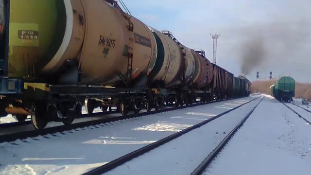 2тэ116 1600 с грузовым поездом перегон токарёвка Добринка станция оборона смотреть онлайн