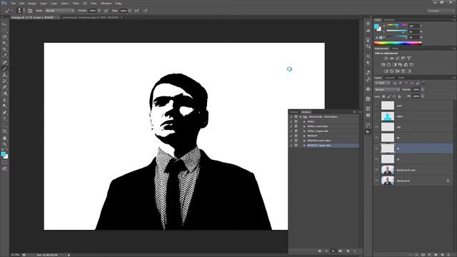 Change everything into dots. Minimal Dots Photoshop Action - Tutorial
