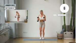 10 MIN TONED ARMS WORKOUT - With Weights, Upper Body Express, No Repeat