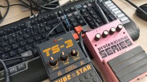 AMT Pro series Flanger + Lell Tube star  demo