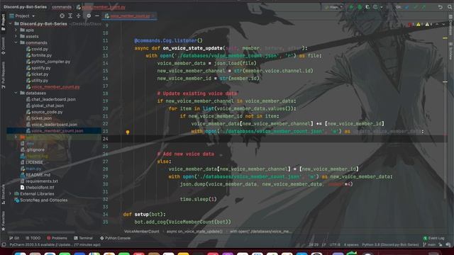 Discord.py Bot Series: Voice Member Count