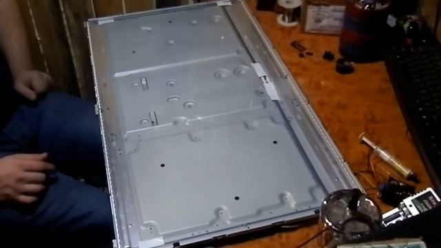 Применяем мертвый тв ЖК, и маленькая демонстрация ЖК матрица в роли СБ смотреть онлайн