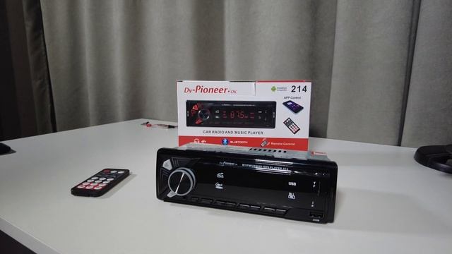 DV - Pioneer . ok 214 автомагнитола бюджетная смотреть онлайн