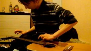 Август Раш - оригинальное исполнение на гитаре