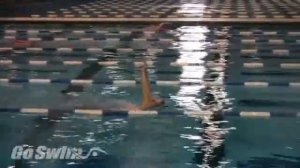 Баттерфляй. Дельфин на спине с руками