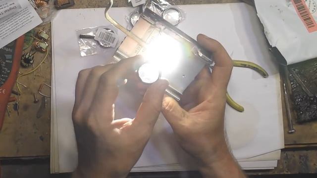 Увеличительное стекло - линза для светодиода 10 Вт. смотреть онлайн