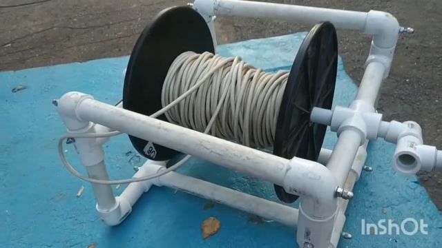 КАТУШКА ИЗ ПВХ ТРУБ ДЛЯ УДЛИННИТЕЛЯ СВОИМИ РУКАМИ смотреть онлайн