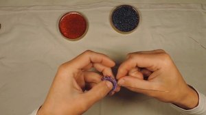 Фиалка махровая из бисера Часть 1 / Terry beaded violet Part 1