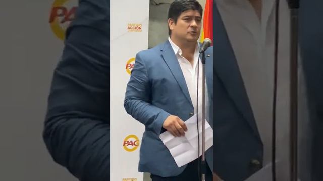 Expresidente Carlos Alvarado se declara "ottonista"