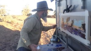 Richard Musgrave-Evans Paints Pleinair