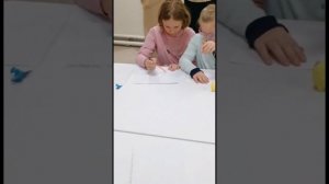 Первое занятие Воскресной школы для детей