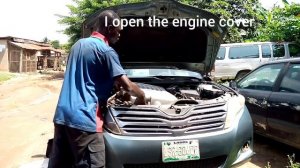 Toyota venza 2012 model see how I fix the water pump