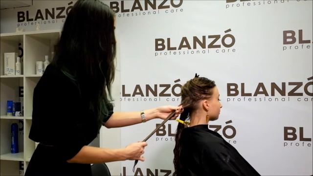 Учебный ролик Шелковый БОТОКС для парикмахеров от BLANZO