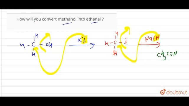 How will you convert methanol into ethanal ? смотреть онлайн