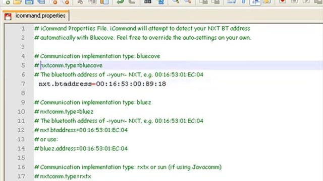 Configuración Robot Mindstorms NXT con Icommand viaBluetooth смотреть онлайн