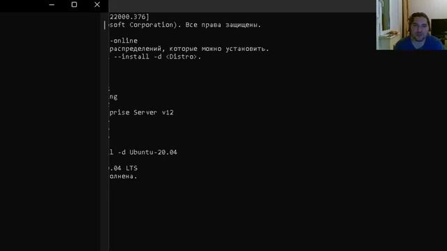 Установка подсистемы Linux WSL 2 в Windows 11 смотреть онлайн
