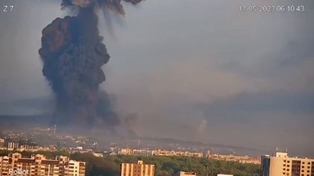 Последствия ударов по Хмельницкому/Aftermath of the strikes in Hmelnickiy