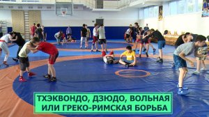 Тхэквондо, дзюдо, вольная или греко-римская борьба? На старт 27.09.23