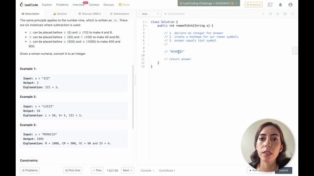 ? Leetcode Series (EPISODE 2) | Problem 13. Roman to Integer { java } смотреть онлайн