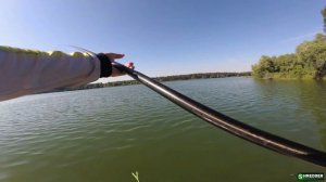 Рыбалка на гирлянду из чертиков летом. Боковой кивок (Летняя мормышка) в июле