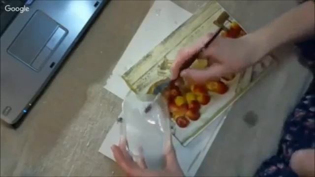 Декупаж салфеткой. Раушания Нуретдинова. Университет Декупажа