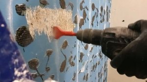Как удалить или почистить масляную краску со стены!