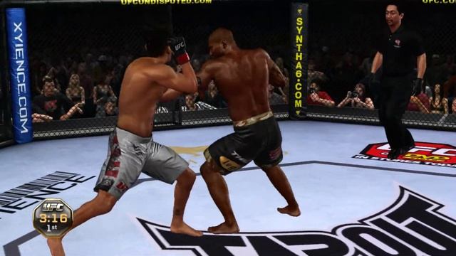 Xenia UFC Undisputed 2010 gameplay/ XBOX game on PC # Xenia canary emulator #xenia master emulator