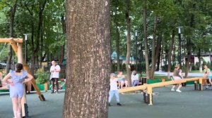 Парк Талалихина Подольск, детская площадка. Надо отдать дань мэру города. Парк стал реально крут