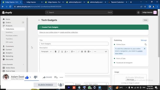 How to Create a Collection on Shopify | Shopify collections Tutorial | Shopify Product Collection смотреть онлайн